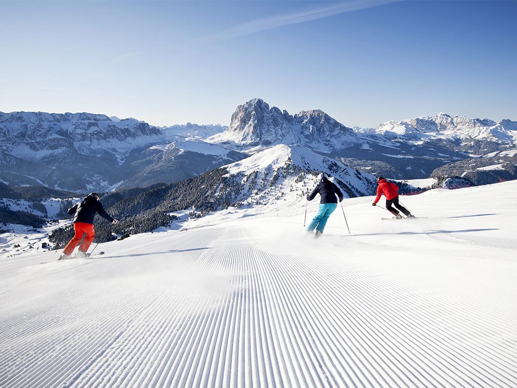 Skipiste Seceda - Skiurlaub in Südtirol