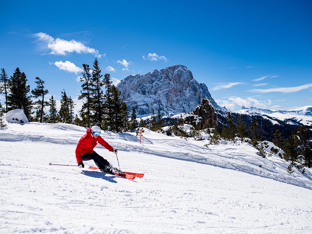 Offerta sciare a marzo nella Sellaronda Dolomiti